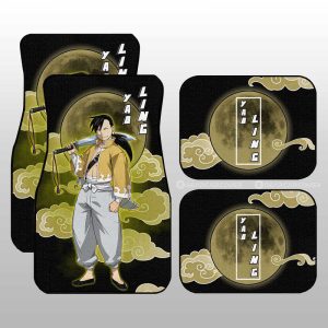 Ling Yao Car Floor Mats Custom Anime Fullmetal Alchemist Car Interior Accessories