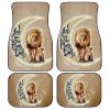 Lion Car Floor Mats Custom I Love You To The Moon And Back Car Accessories