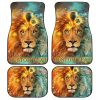 Lion Zodiac Car Floor Mats Personalized Car Accessories