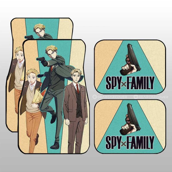 Loid Forger Car Floor Mats Custom Spy x Family Anime Car Accessories