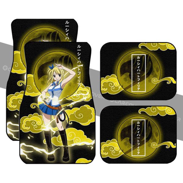 Lucy Car Floor Mats Custom Fairy Tail Anime Car Accessories