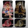 Luffy And Law Car Floor Mats Custom For Fans