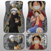 Luffy And Law Car Floor Mats Custom One Piece Anime Car Accessories