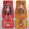 Luffy And Nami Film Red Car Floor Mats Custom Car Accessories