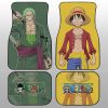 Luffy And Zoro Car Floor Mats Custom Main Heros