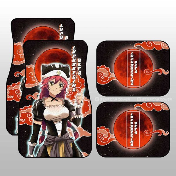 Lupusregina Beta Car Floor Mats Overlord Anime Car Accessories