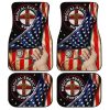 MSN Nursing Car Floor Mats Custom American Flag Car Accessories