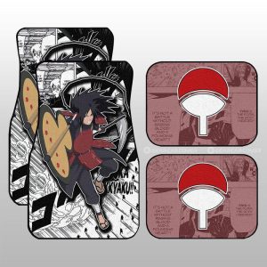 Madara Car Floor Mats Custom Car Accessories Mix Manga