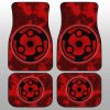 Madara Eternal Mangekyo Sharingan Car Floor Mats Custom Anime Tie Dye Style