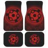 Madara Eternal Mangekyou Car Floor Mats Custom Sharingan Anime Car Accessories