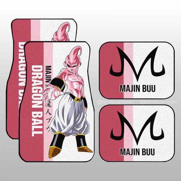 Majin Buu Car Floor Mats Custom Car Accessories For Fans