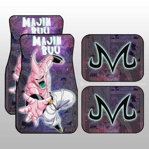 Majin Buu Car Floor Mats Custom Dragon Ball Anime Car Accessories Manga Galaxy Style