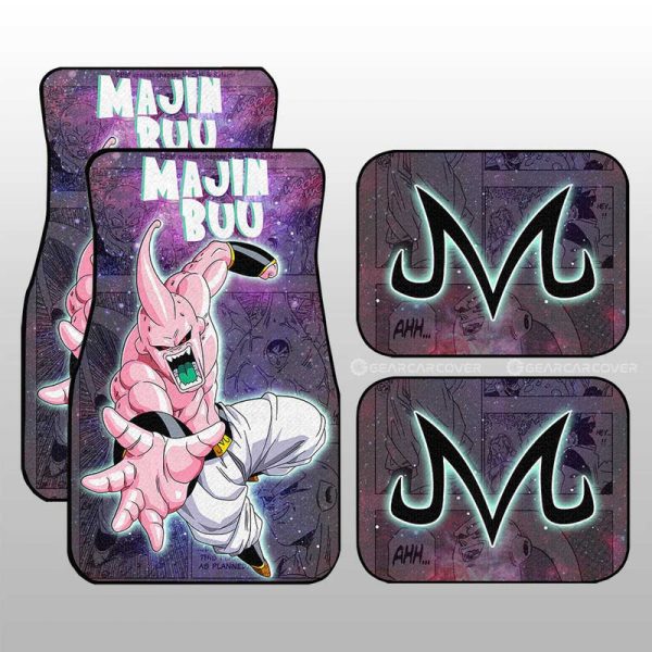 Majin Buu Car Floor Mats Custom Galaxy Style Dragon Ball Anime Car Accessories