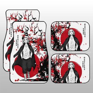 Manjiro Sano Car Floor Mats Custom Japan Style Tokyo Revengers Anime Car Accessories