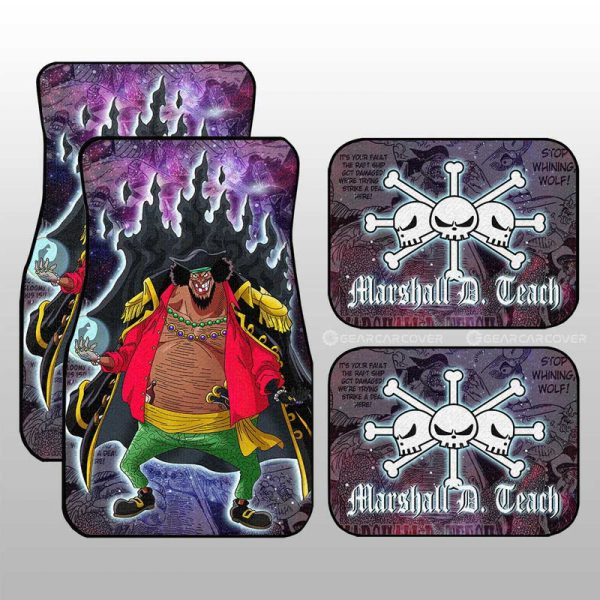 Marshall D. Teach Car Floor Mats Custom Galaxy Style Car Accessories