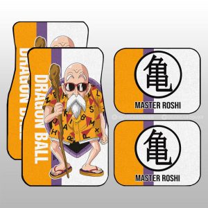 Master Roshi Car Floor Mats Custom Car Accessories For Fans