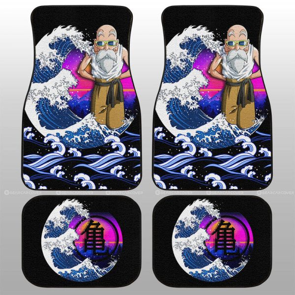 Master Roshi Car Floor Mats Custom Car Interior Accessories