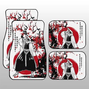 Mayuri Kurotsuchi Car Floor Mats Custom Japan Style Anime Bleach Car Interior Accessories