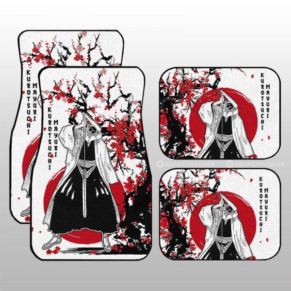 Mayuri Kurotsuchi Car Floor Mats Custom Japan Style Bleach Car Interior Accessories