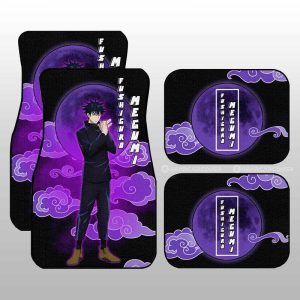 Megumi Fushiguro Car Floor Mats Custom Jujutsu Kaisen Anime Car Interior Accessories