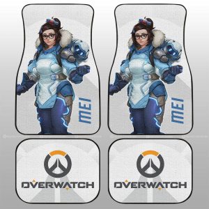 Mei Car Floor Mats Custom Overwatch