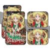 Merry Christmas Sailor Moon Car Floor Mats Custom Anime Car Accessories