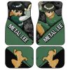 Metal Lee Car Floor Mats Custom Boruto Anime Car Accessories