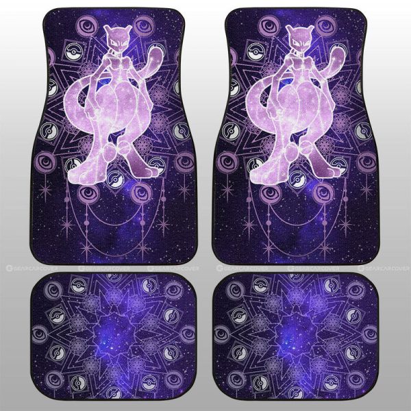 Mewtwo Car Floor Mats Custom Car Accessories