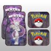 Mewtwo Car Floor Mats Custom Galaxy Manga Style