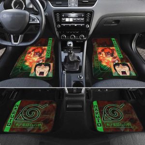 Might Guy Car Floor Mats Custom Anime Car Accessories