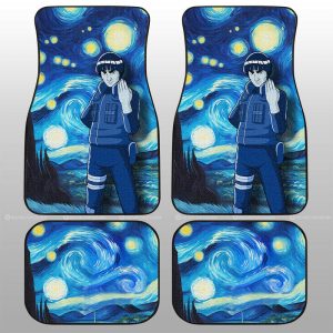 Might Guy Car Floor Mats Custom Starry Night Styles