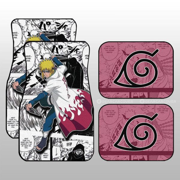 Minato Car Floor Mats Custom Anime Car Accessories Mix Manga