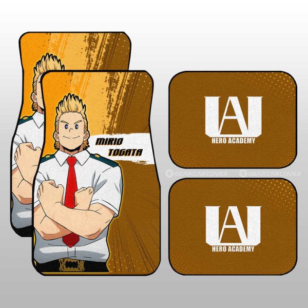 Mirio Togata Car Floor Mats Custom For Fans