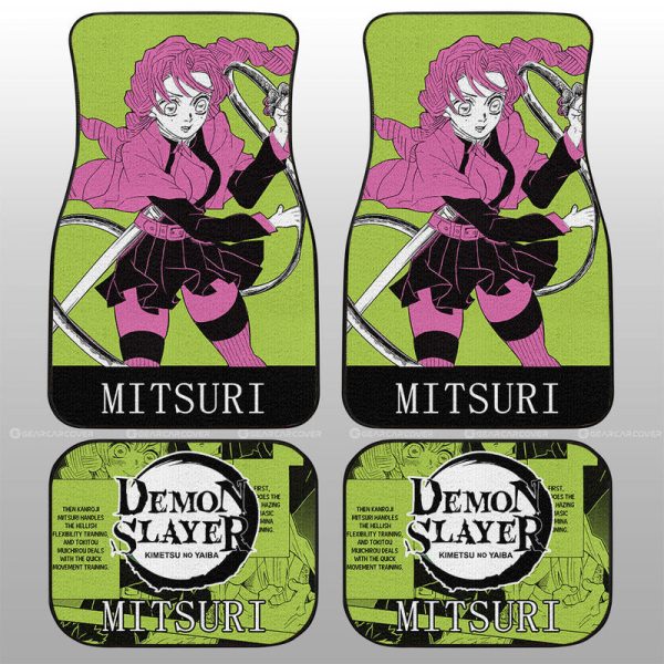 Mitsuri Kanroj Car Floor Mats Custom Car Accessories