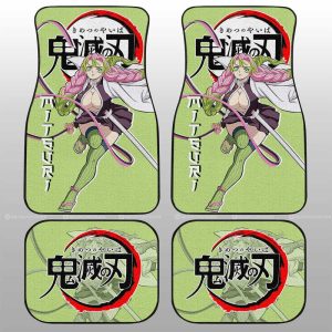 Mitsuri Kanroji Car Floor Mats Custom Demon Slayer Anime Car Accessories