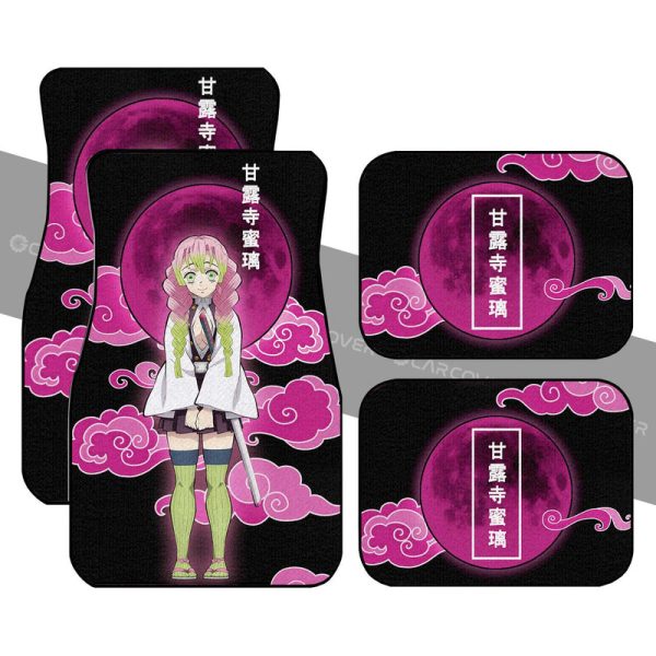 Mitsuri Kanroji Car Floor Mats Custom Demon Slayer Anime Car Interior Accessories