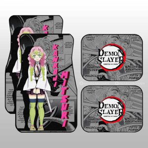 Mitsuri Kanroji Car Floor Mats Custom Demon Slayer Anime Mix Mangas