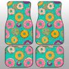 Mixed Donuts Car Floor Mats Custom Girly Pattern Car Accessories