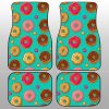 Mixed Donuts Car Floor Mats Custom Girly Pattern Car Accessories