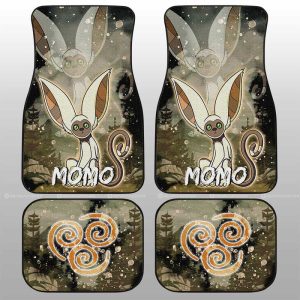 Momo Car Floor Mats Custom Avatar The Last Airbender Anime