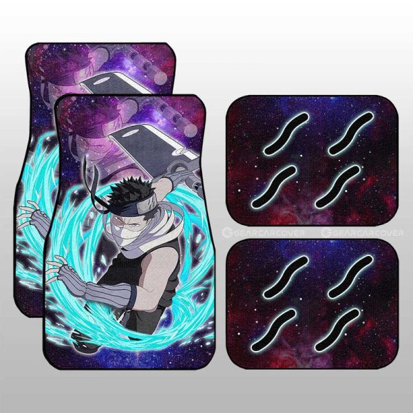 Momochi Zabuza Car Floor Mats Custom Galaxy Style Car Accessories For Fans