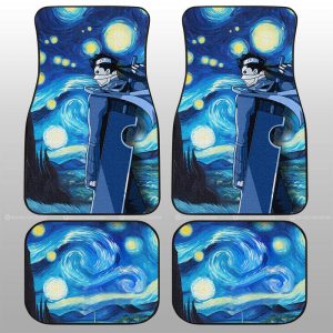 Momochi Zabuza Car Floor Mats Custom Starry Night Styles