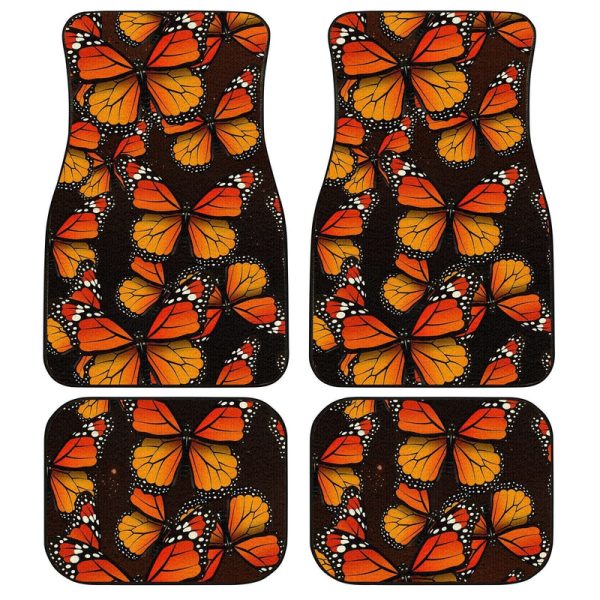 Monarch butterfly Car Floor Mats Custom Insect Car Accessories