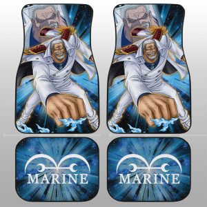 Monkey D Garp Car Floor Mats Custom Car Interior Accessories