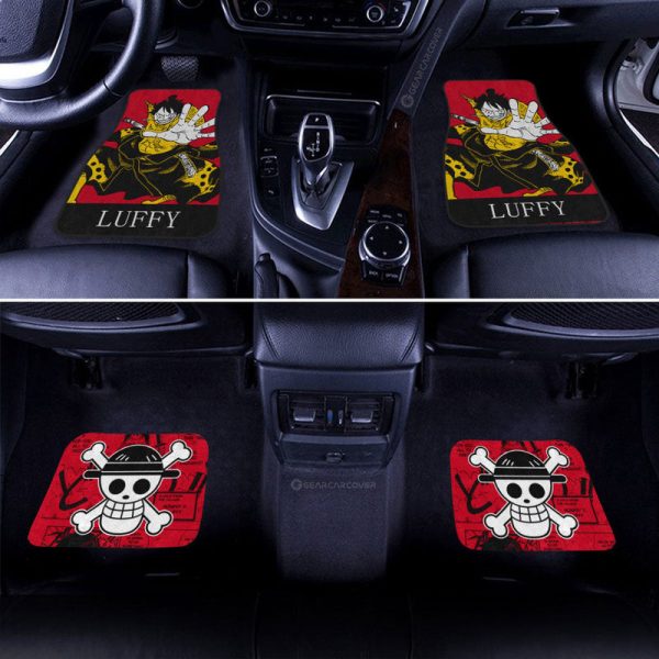 Monkey D Luffy Car Floor Mats Custom Car Accessories