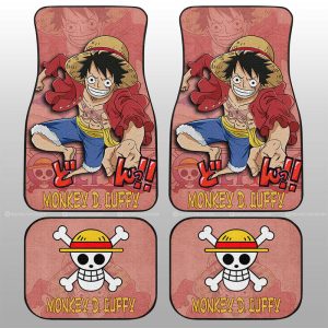 Monkey D Luffy Car Floor Mats Custom Car Accessories