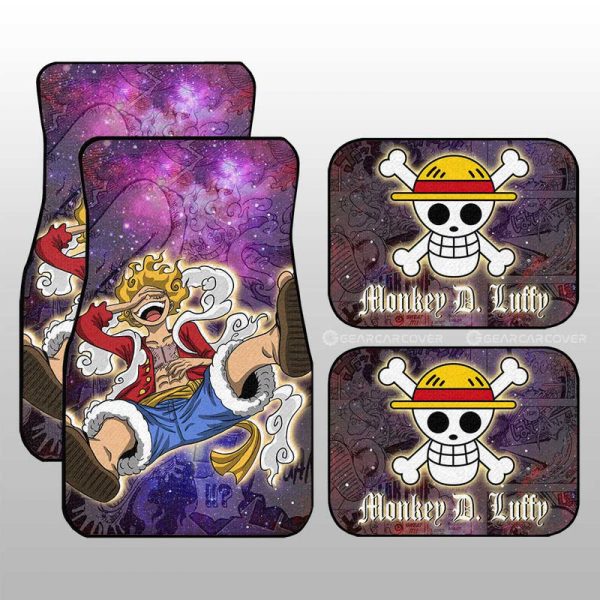 Monkey D. Luffy Car Floor Mats Custom Galaxy Style Car Accessories