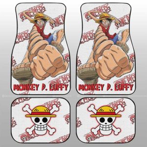 Monkey D. Luffy Car Floor Mats Custom One Piece Anime