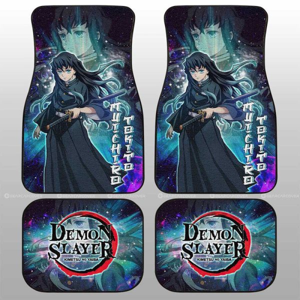 Muichiro Tokito Car Floor Mats Custom Characters Demon Slayer Car Accessories