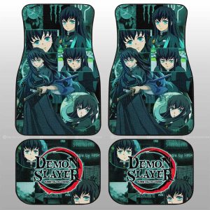 Muichirou Tokitou Car Floor Mats Custom Demon Slayer Anime